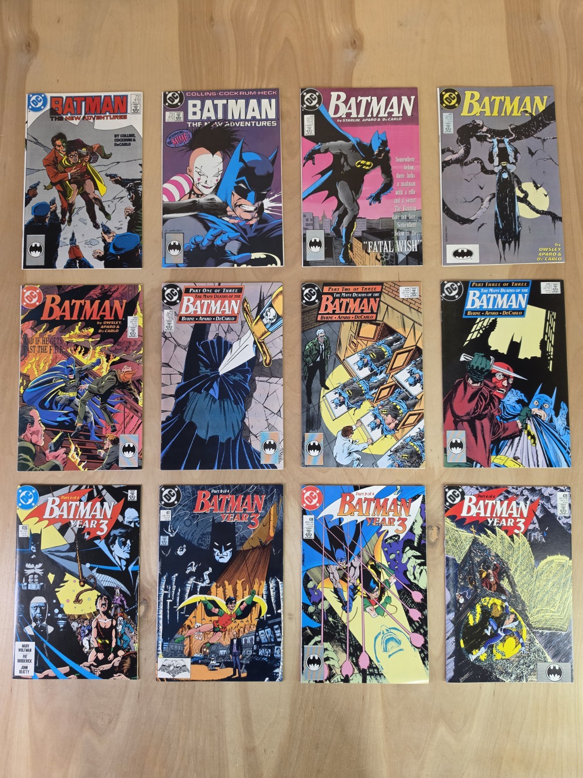 Batman Comic Lot 410,412,430,431,432,433,434,435,436,437,438,439 Batman Comic Lot 410,412,430,431,432,433,434,435,436,437,438,439