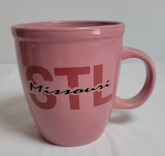 Pink STL Missouri Souvenir Mug Pink STL Missouri Souvenir Mug