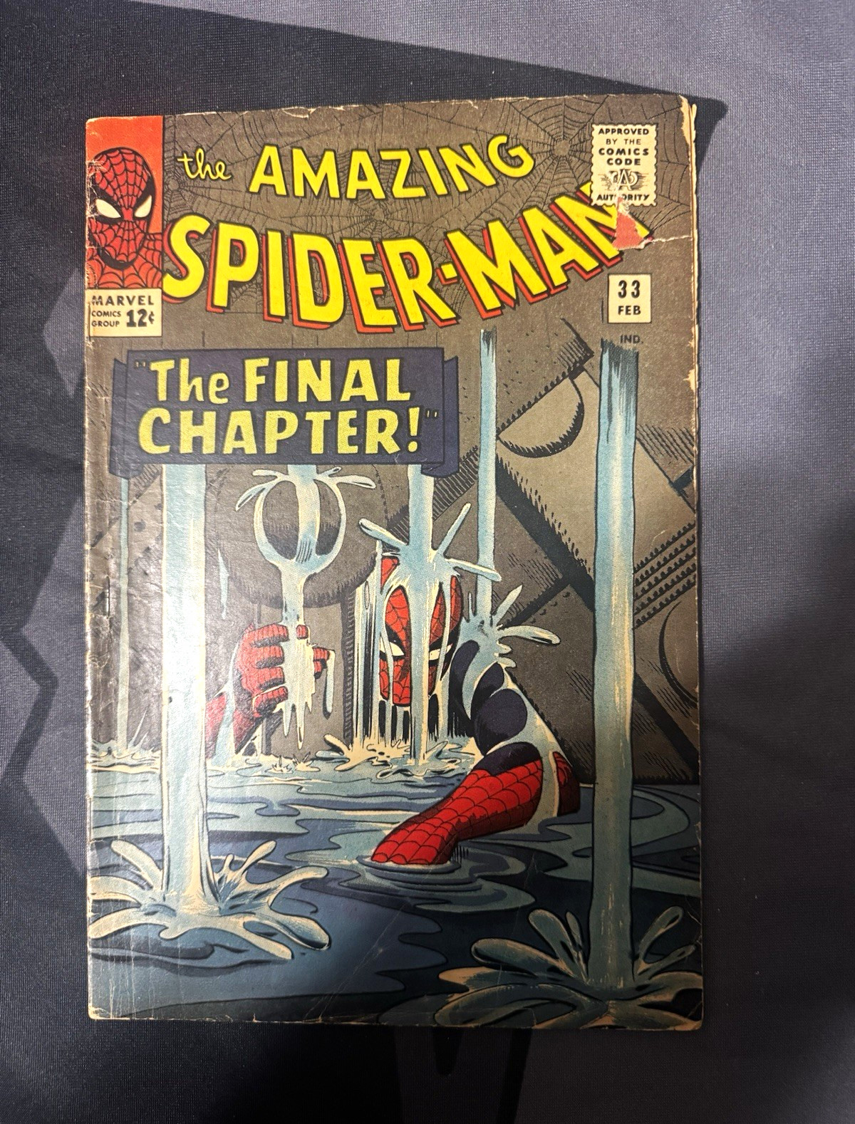 Marvel Comics The Amazing Spider-Man #33 Silver Age Stan Lee Steve Ditko Marvel Comics The Amazing Spider-Man #33 Silver Age Stan Lee Steve Ditko