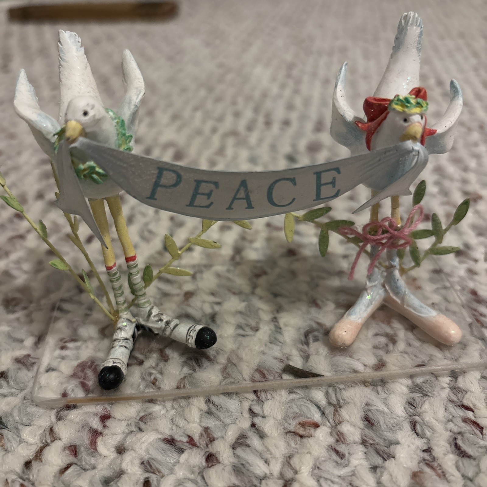 PATIENCE BREWSTER PEACE Doves Standing Figurine PATIENCE BREWSTER PEACE Doves Standing Figurine