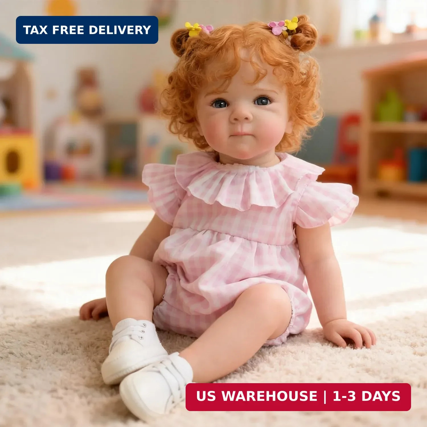 cosheng 18Inch Lifelike Full Body Girl Lifelike Reborn Baby Dolls Bettie Realist cosheng 18Inch Lifelike Full Body Girl Lifelike Reborn Baby Dolls Bettie Realist