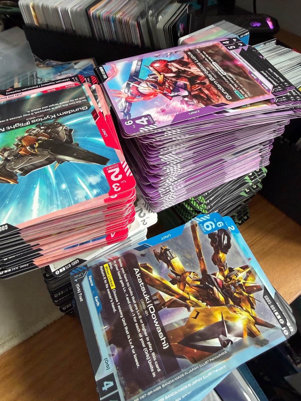 Gundam Card Game GCG GD05 Freedom Ascension C + U + R + LR FULL Playset (all 4) Gundam Card Game GCG GD05 Freedom Ascension C + U + R + LR FULL Playset (all 4)