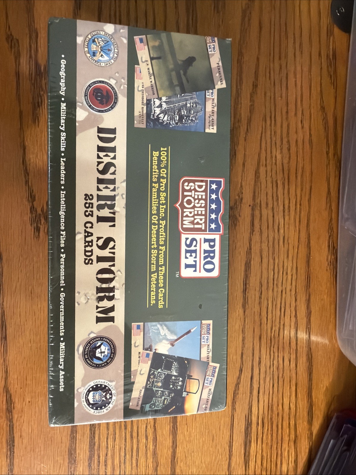 Factory Sealed Desert Storm Cards