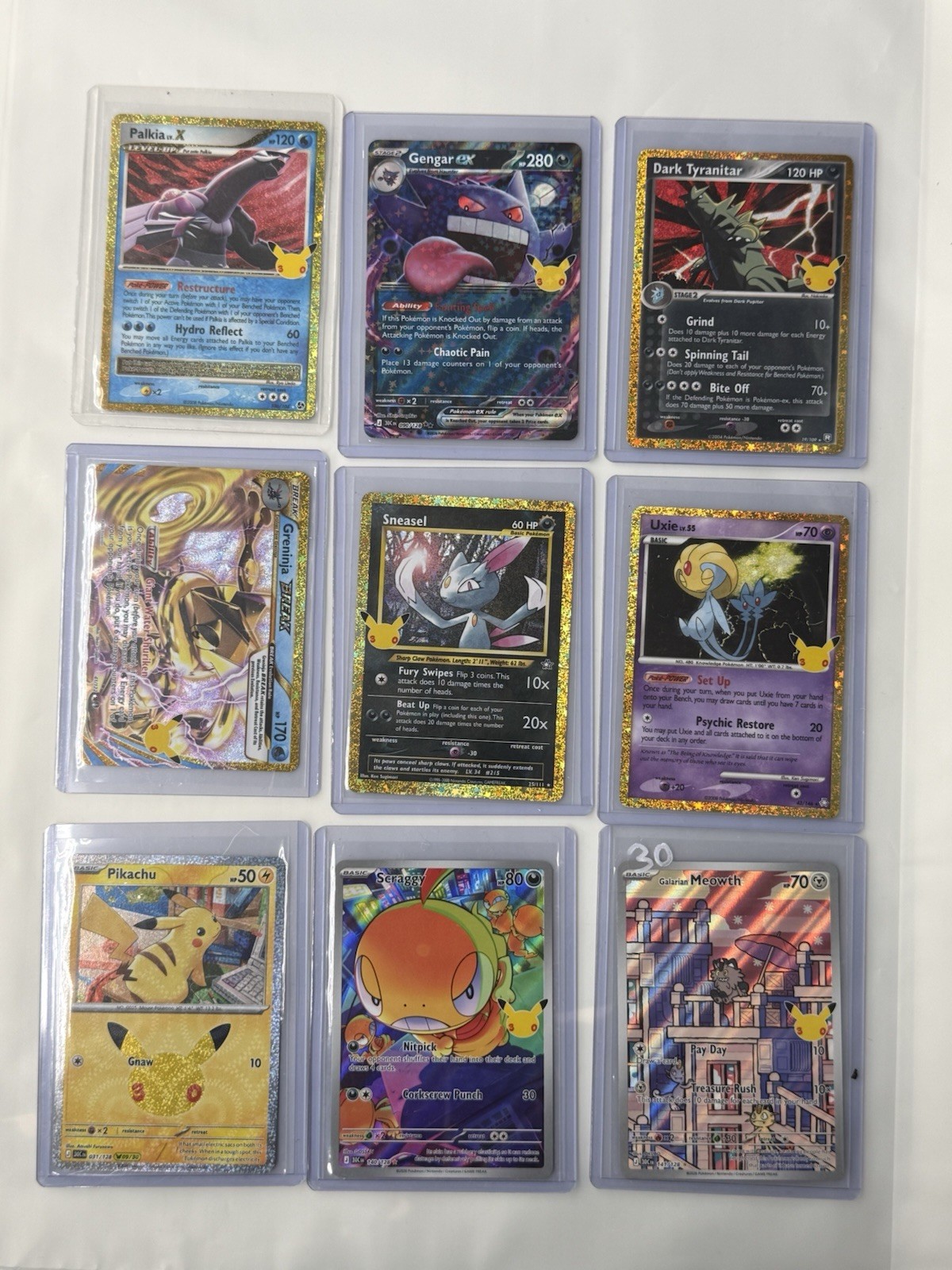 Pokemon 30Th Celebration Card Bundle Lot Mint Near Mint No Duplicates Pokemon 30Th Celebration Card Bundle Lot Mint Near Mint No Duplicates