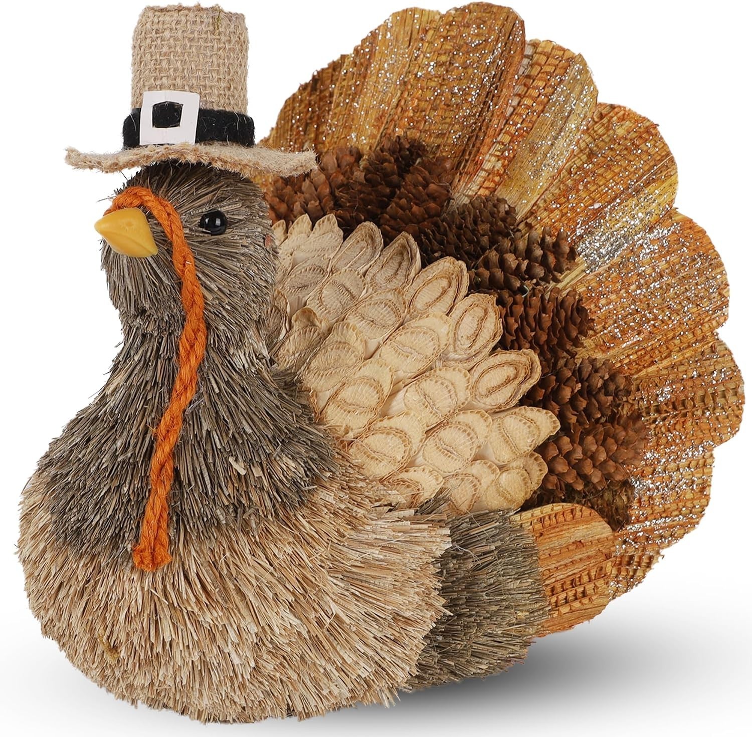 Thanksgiving Turkey Decor for Table Centerpiece
