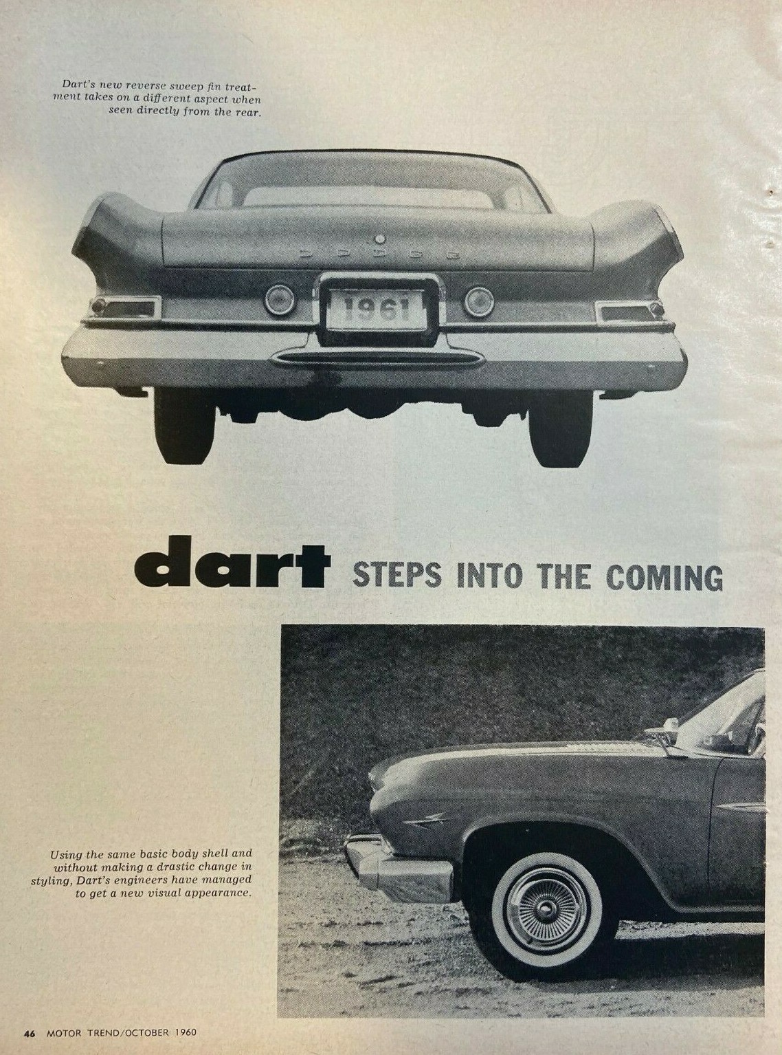 1960 Dodge Dart illustrated 1960 Dodge Dart illustrated