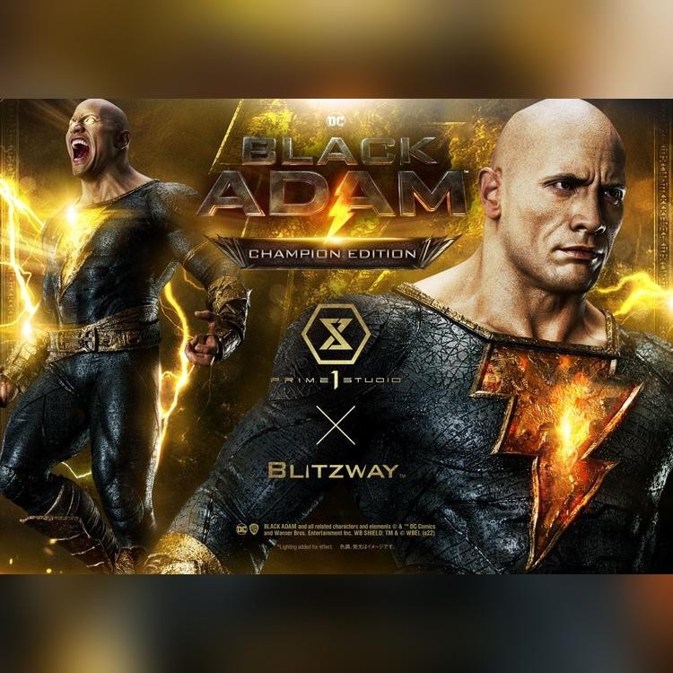 Prime 1 Black Adam 1/3 Champion Edition Prime 1 Black Adam 1/3 Champion Edition