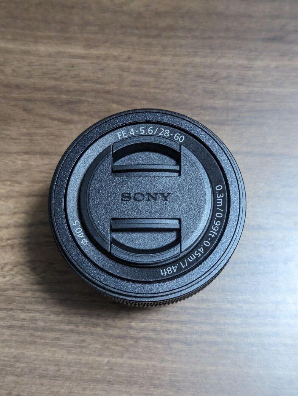 Sony Standard Zoom Lens Full Size Fe 28-60Mm F4-5.6 Genuine Lens SEL2860 Black