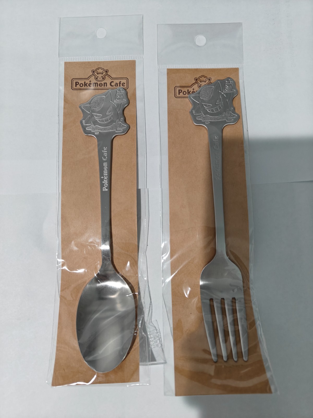 Pokemon Cafe Exclusive Japan - Chef Gengar Spoon & Fork Set - US Seller Pokemon Cafe Exclusive Japan - Chef Gengar Spoon & Fork Set - US Seller