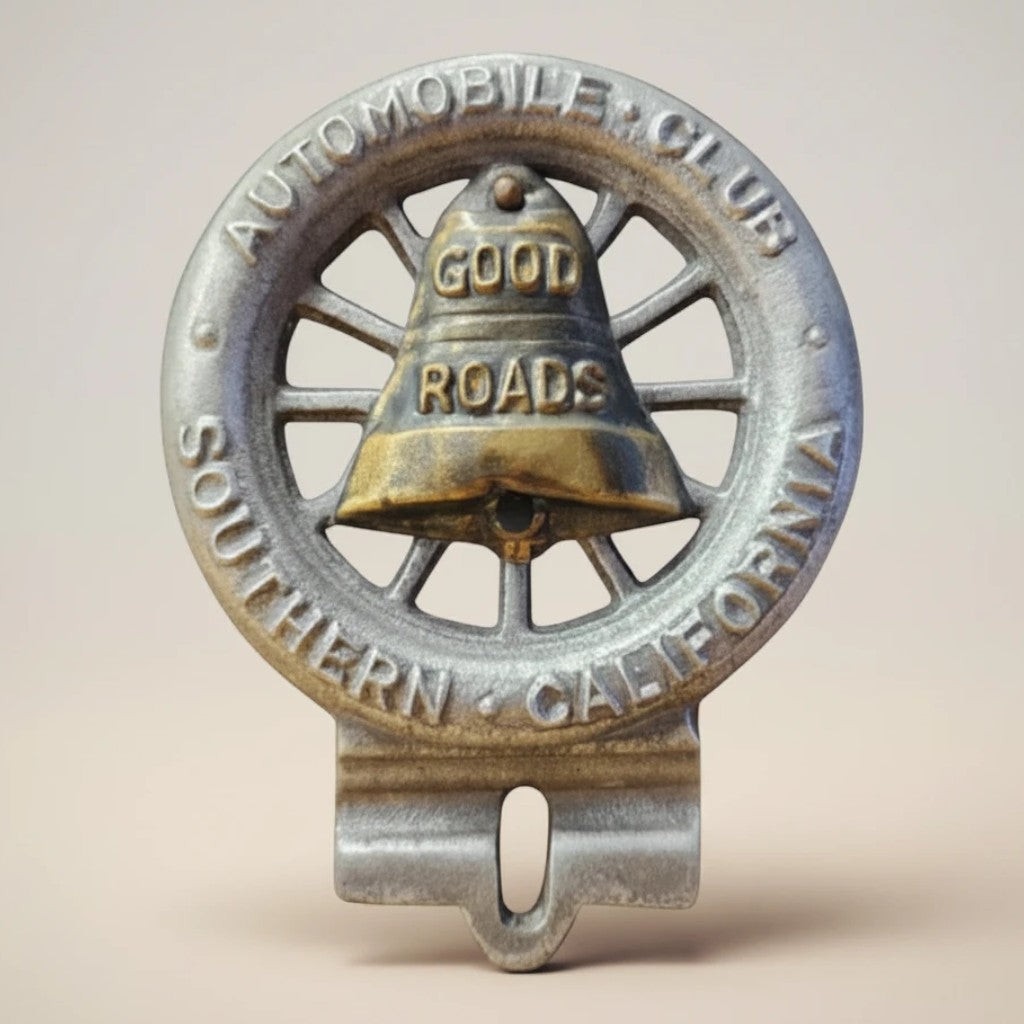 Automobile Club Good Roads 1902 FOB License Plate Topper