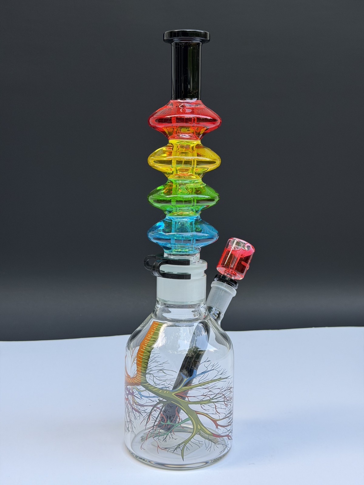 14 inch Thick Glass Water Pipe Beaker Tobacco Smoking Hookah 14 inch Thick Glass Water Pipe Beaker Tobacco Smoking Hookah