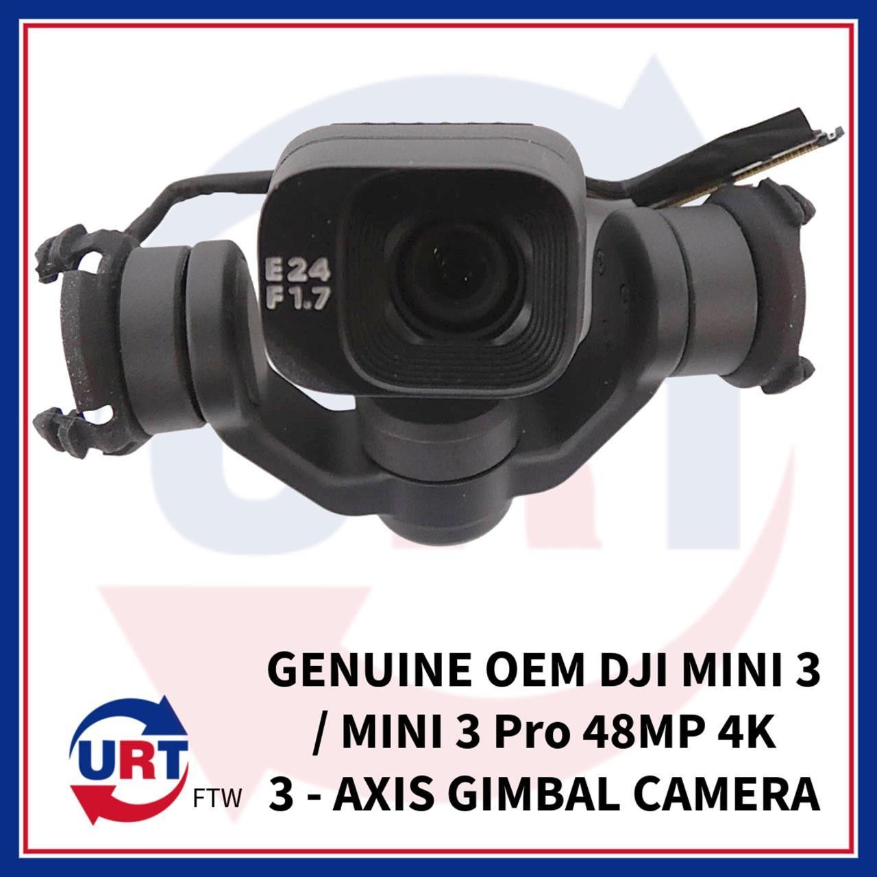 GENUINE OEM DJI MINI 3/ MINI 3 Pro 48MP/4K 3 - AXIS GIMBAL CAMERA #191593#