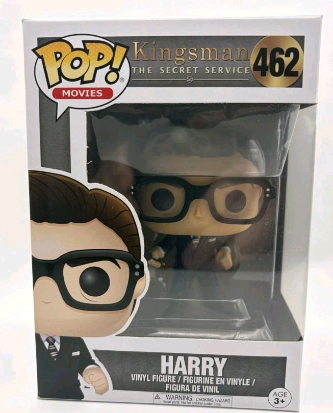 HARRY [HART] Funko Pop 2017 Movies Kingsman The Secret Service 462 Vaulted NIB