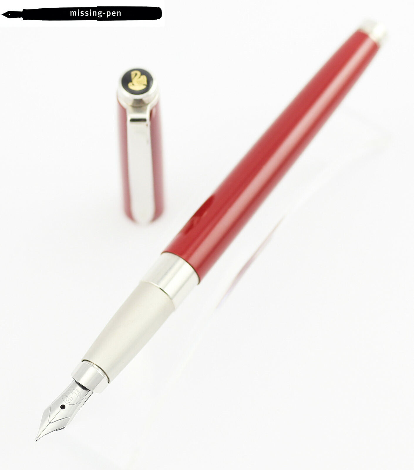 Pelikan Celebry P570 Fountain Pen Coral Red Korallenrot with F, M, B or OB-nib