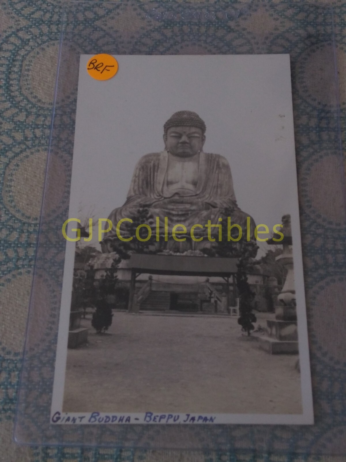BRF VINTAGE PHOTOGRAPH Spencer Lionel Adams GIANT BUDDHA BEPPU JAPAN