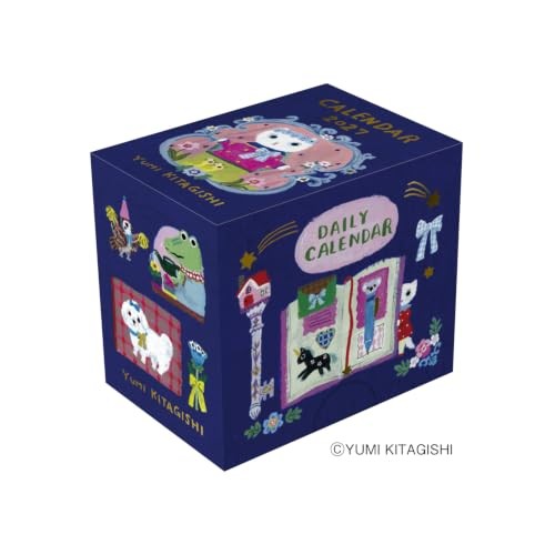 2027 Daily Tear-Off Calendar Yumi Kitagishi Mini Japanese Style NK4500 New FS