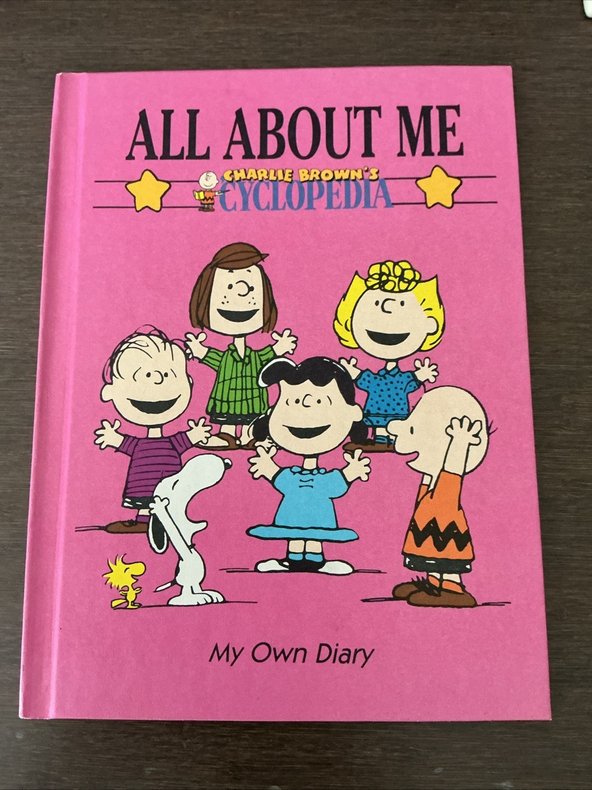 All About Me Charlie Brown\'s Cyclopedia-My Own Diary All About Me Charlie Brown\'s Cyclopedia-My Own Diary
