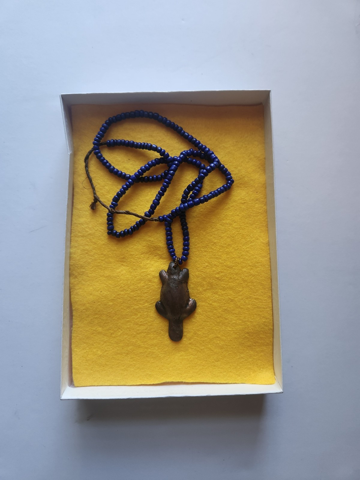 Rare Hudson Bay Fur Trade Company Beaver Necklace Rare Hudson Bay Fur Trade Company Beaver Necklace