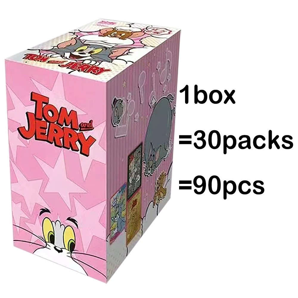 Tom and Jerry Collectible Cards Booster Box - Trading Card Booster Box