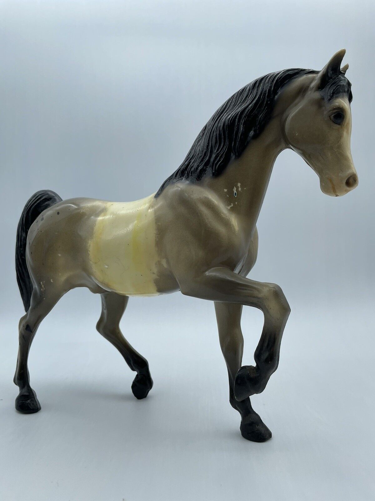 RARE: Vintage-Breyer Arabian Stallion Blanket Appy Old Bella-10”x9”-EUC