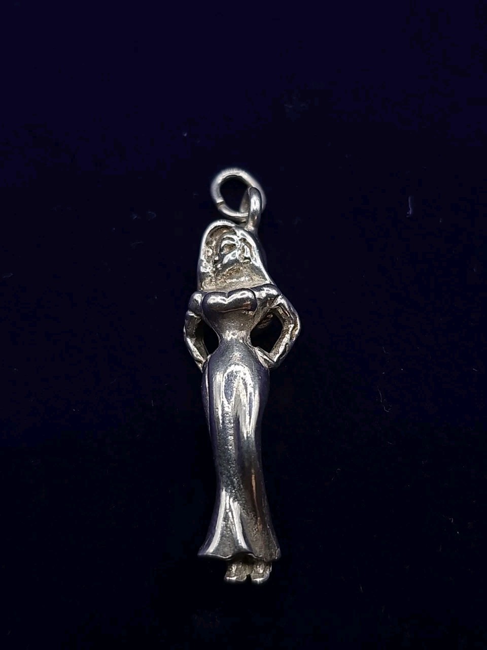 RARE Disney Amblin 925 Sterling Silver Jessica Rabbit Pendant Original Vintage RARE Disney Amblin 925 Sterling Silver Jessica Rabbit Pendant Original Vintage