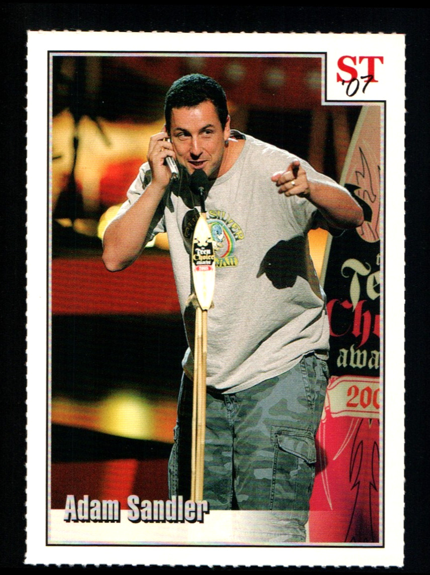 2007 Spotlight  Tribute - Volume 1 - Card #36 Adam Sandler