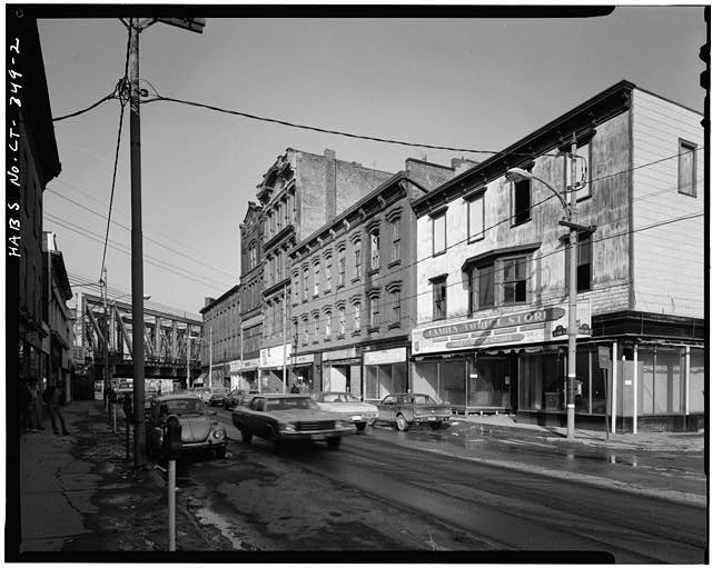 Photo:South Norwalk CT 1900s South Main St Block 43 Commercial Buildings