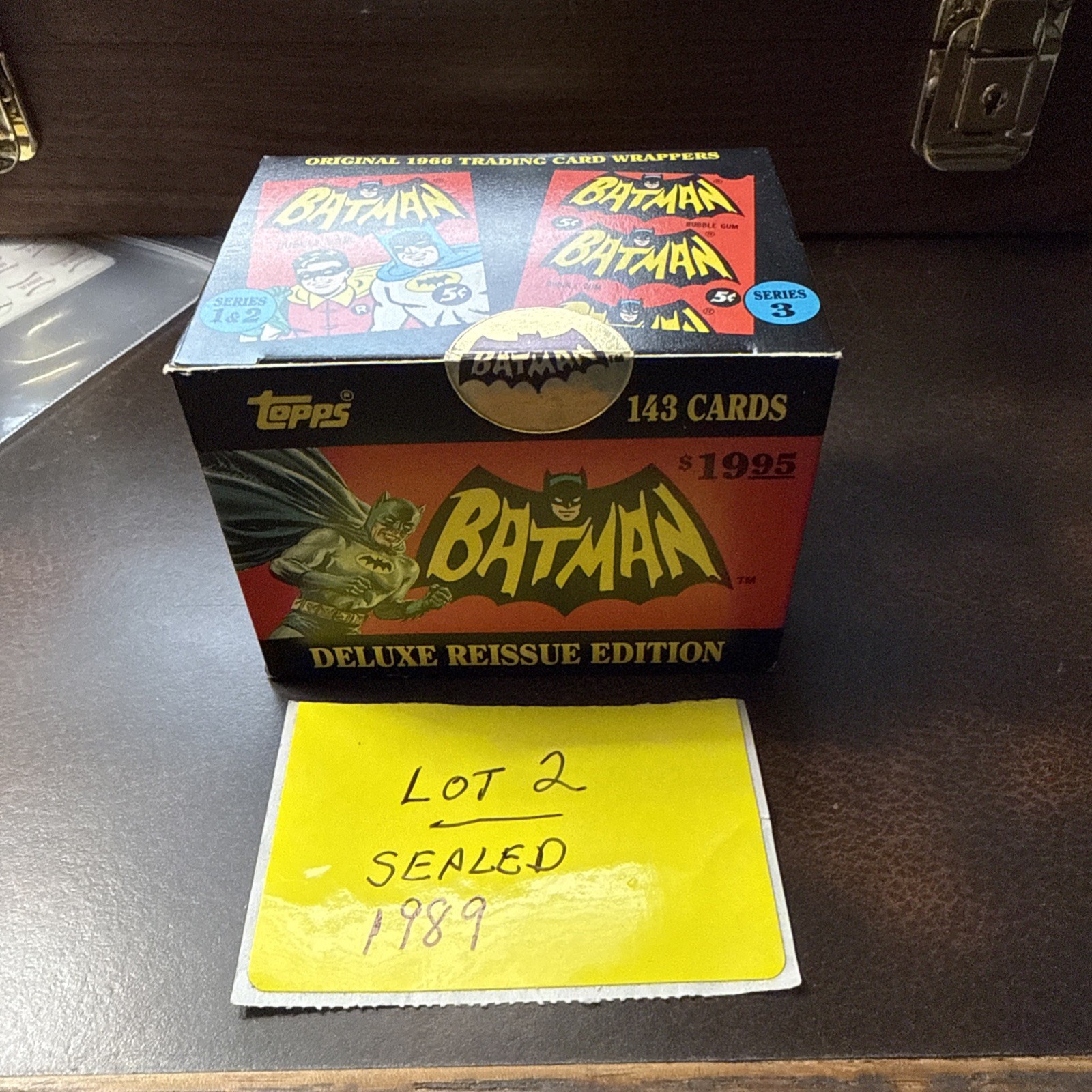 1989 Topps Batman Deluxe Reissue Edition of 1966 Topps (Factory Sealed Set) #2 1989 Topps Batman Deluxe Reissue Edition of 1966 Topps (Factory Sealed Set) #2