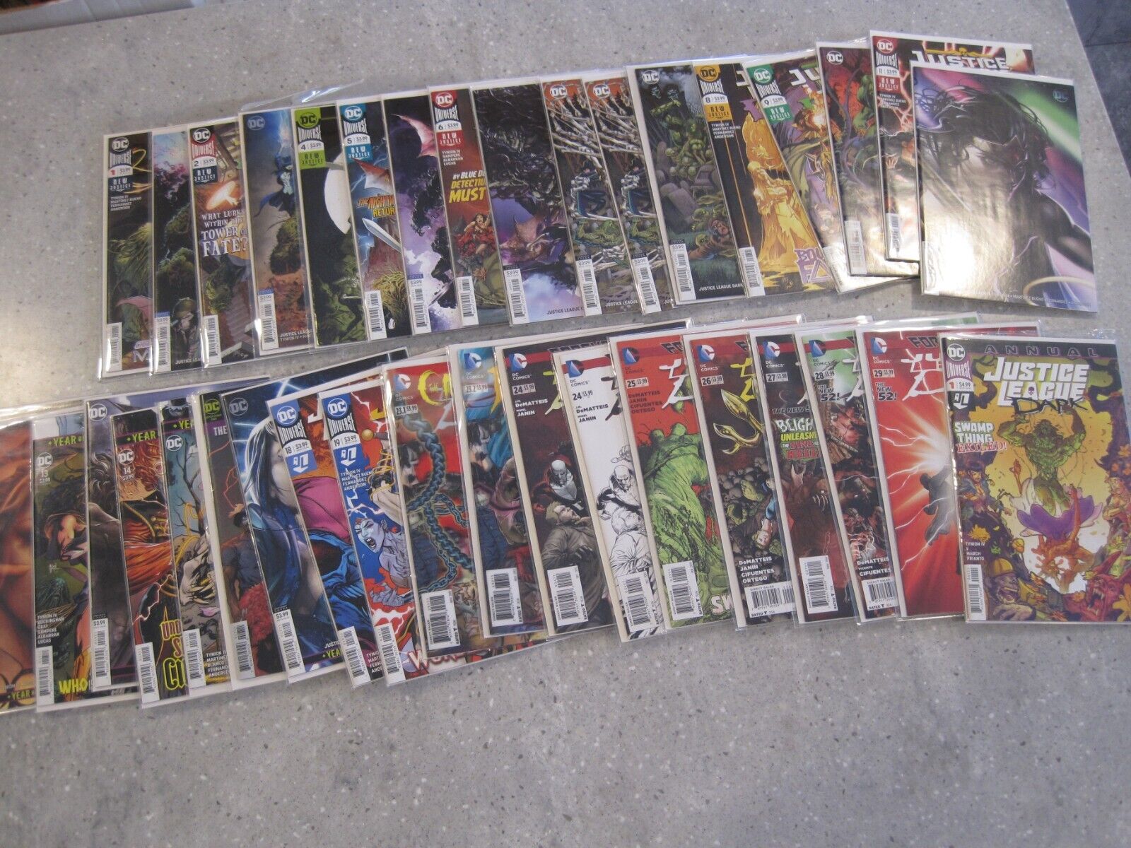 Justice League Dark #1-29 Incomplete Lot of 37 DC Comics + Variants + Annual (1B