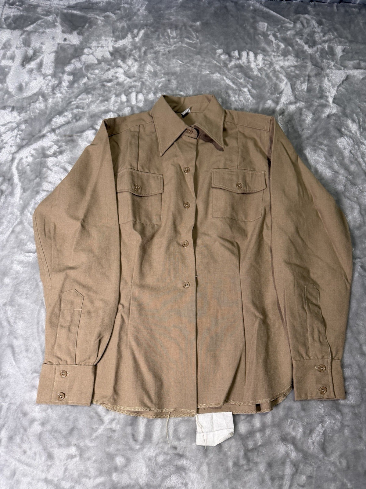 WWII WAC US Women's Army Tropical Worsted Khaki Jacket Uniform 34 WWII WAC US Women's Army Tropical Worsted Khaki Jacket Uniform 34
