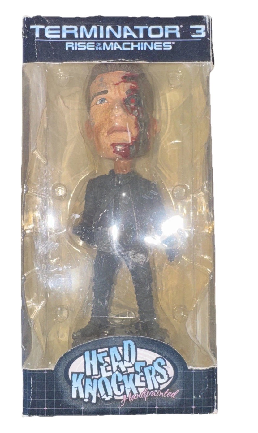 NECA Terminator 3 Rise of the Machines Head Knockers Bobble Head - 141508 NECA Terminator 3 Rise of the Machines Head Knockers Bobble Head - 141508