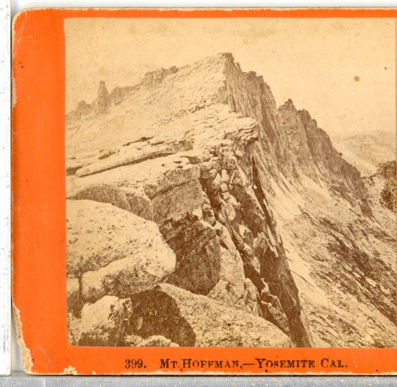 CALIFORNIA, Mt Hoffman, Yosemite Valley--Stereoview Y101 CALIFORNIA, Mt Hoffman, Yosemite Valley--Stereoview Y101