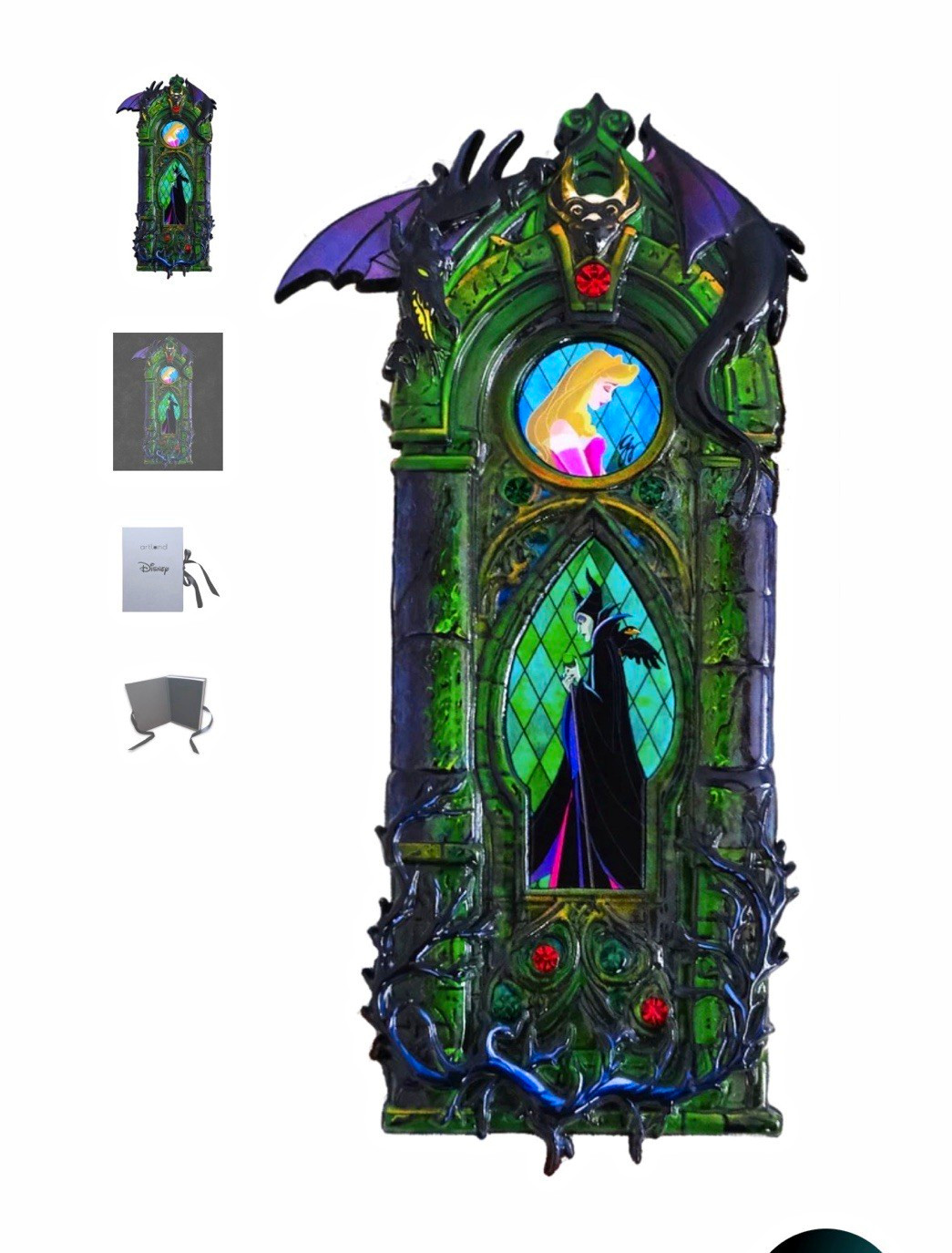 Artland Disney Maleficent Jumbo Castle Pin - Sleeping Beauty LE 100 PRESALE Artland Disney Maleficent Jumbo Castle Pin - Sleeping Beauty LE 100 PRESALE