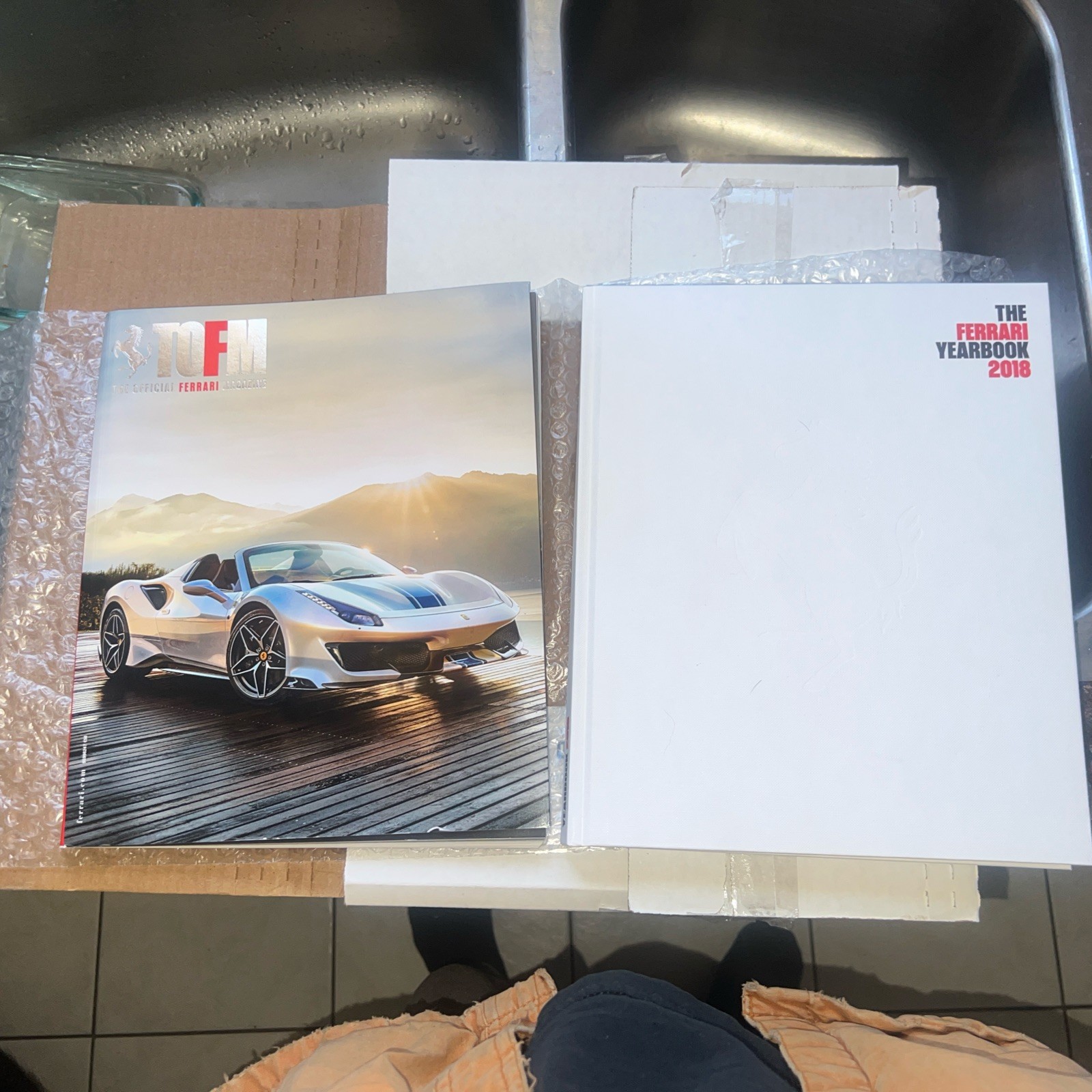 NEW 2018 FERRARI HARDCOVER YEARBOOK AND TOFM FERRARI MAGAZINE ISSUE 40 NEW 2018 FERRARI HARDCOVER YEARBOOK AND TOFM FERRARI MAGAZINE ISSUE 40