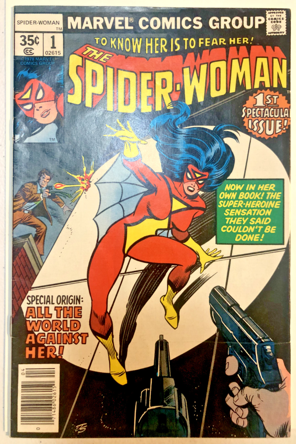 Spider-Woman #1 April 1978 Vintage Bronze Age Marvel Comics Very Nice Condition