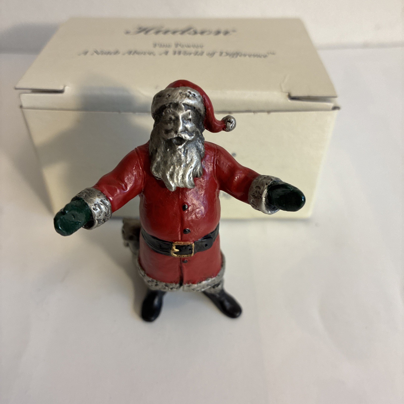 HUDSON CREEK PEWTER ANNUAL SANTA 1999 #HC8446 /NOS/NIB HUDSON CREEK PEWTER ANNUAL SANTA 1999 #HC8446 /NOS/NIB