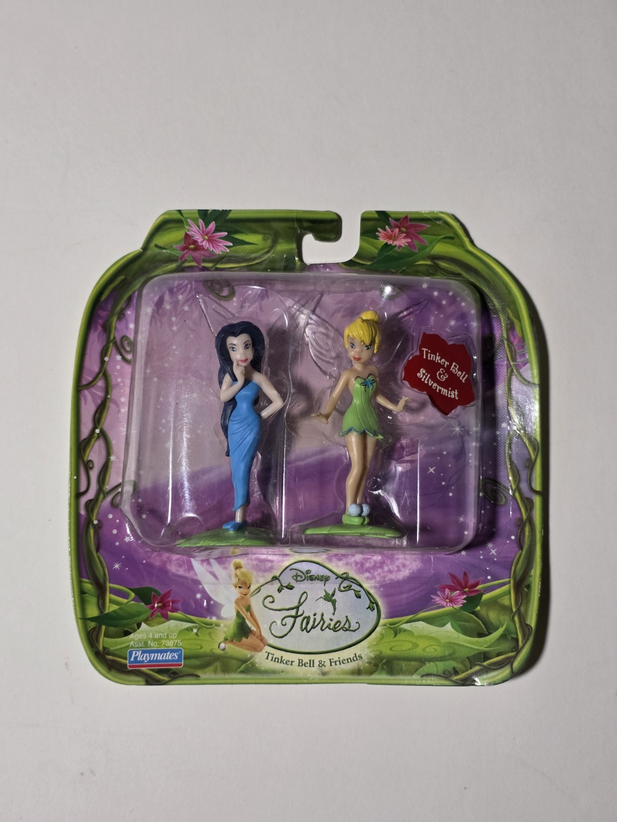 Playmates Toys Disney Fairies Tinker Bell & Friends Silvermist Figurines 2007 Playmates Toys Disney Fairies Tinker Bell & Friends Silvermist Figurines 2007