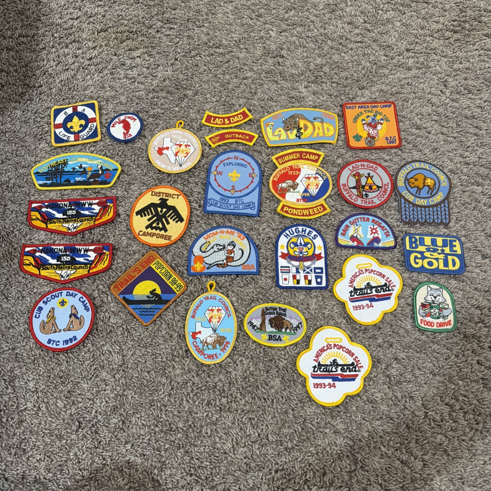 26 Mixed Vintage Boy Scout Patches - See Photos - Lot 26 Mixed Vintage Boy Scout Patches - See Photos - Lot