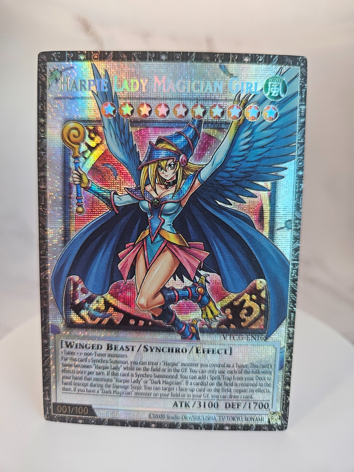 Harpie Lady Magician Girl - Grand Master Starlight Overframe - Dark Support Card Harpie Lady Magician Girl - Grand Master Starlight Overframe - Dark Support Card
