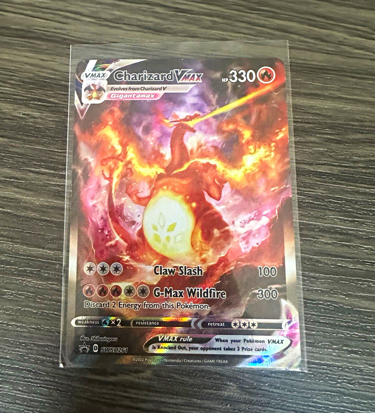 Pokémon Charizard VMAX SWSH Sword & Shield Promos SWSH261 Holofoil Promo Pokémon Charizard VMAX SWSH Sword & Shield Promos SWSH261 Holofoil Promo