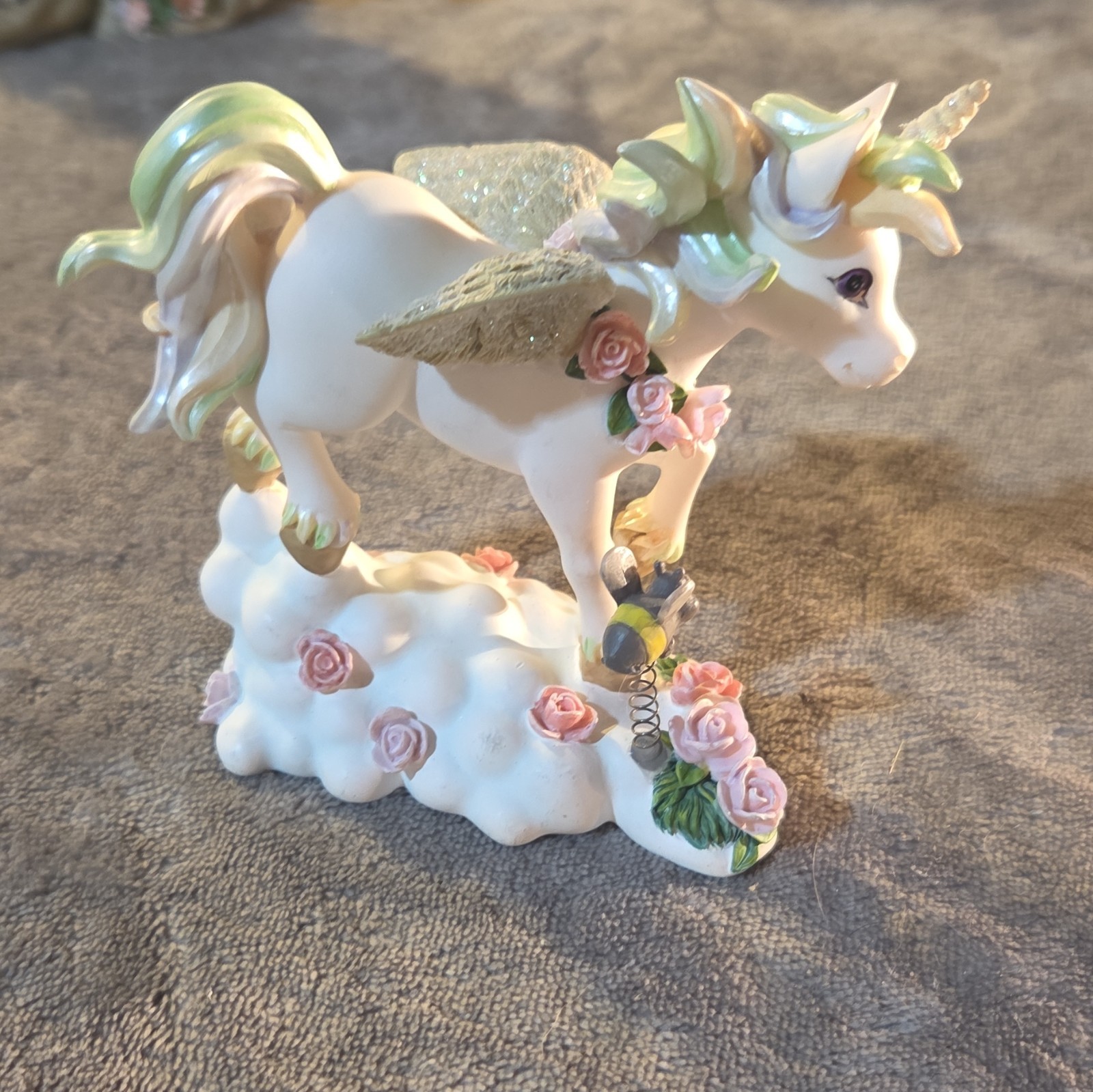 Dreams Come True Rainbow Dreams Unicorn Figurine No 2576 1999 vintage bumblebee Dreams Come True Rainbow Dreams Unicorn Figurine No 2576 1999 vintage bumblebee