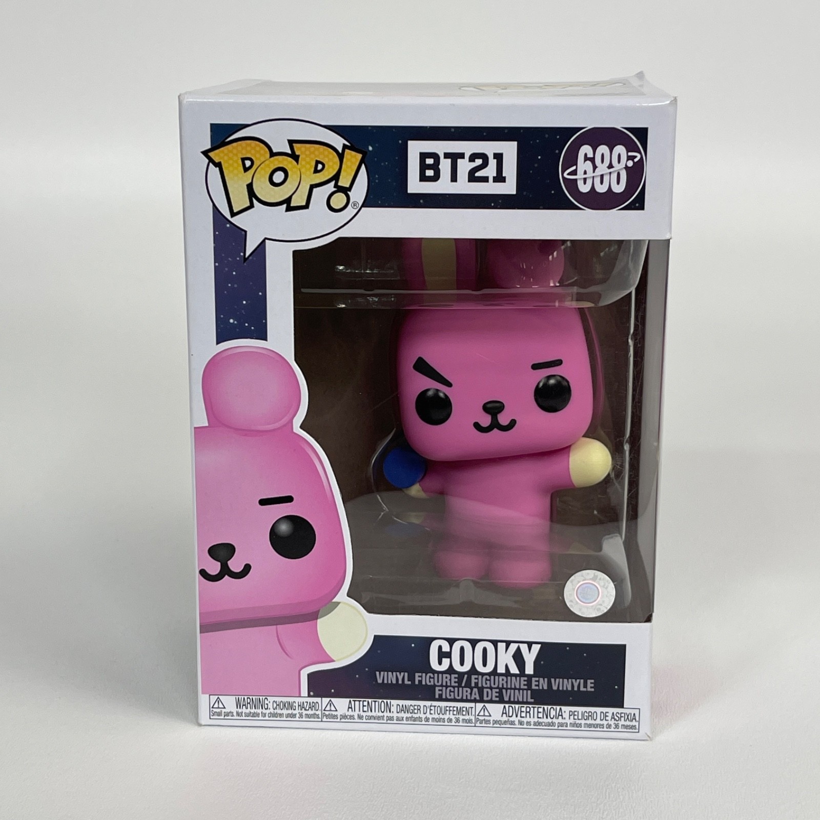 Funko Pop BT21 #688 Cooky Vinyl Figure -- New (Other) Box Damage Funko Pop BT21 #688 Cooky Vinyl Figure -- New (Other) Box Damage