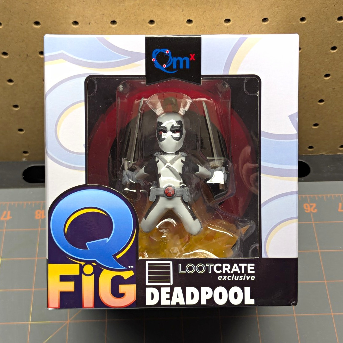 QMx Q-Fig Deadpool Loot Crate Exclusive Marvel Figure Boxed Original Unopened QMx Q-Fig Deadpool Loot Crate Exclusive Marvel Figure Boxed Original Unopened