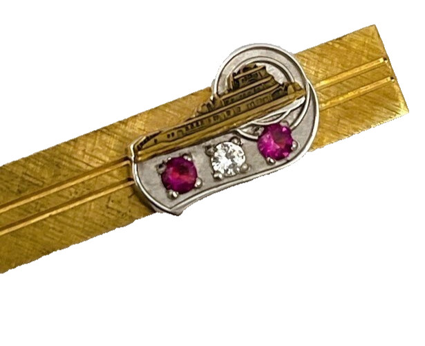 Vintage Tie Bar Clip 1-20 12k GF Gold Filled Antique Ocean Cruise Ship Steamer Vintage Tie Bar Clip 1-20 12k GF Gold Filled Antique Ocean Cruise Ship Steamer