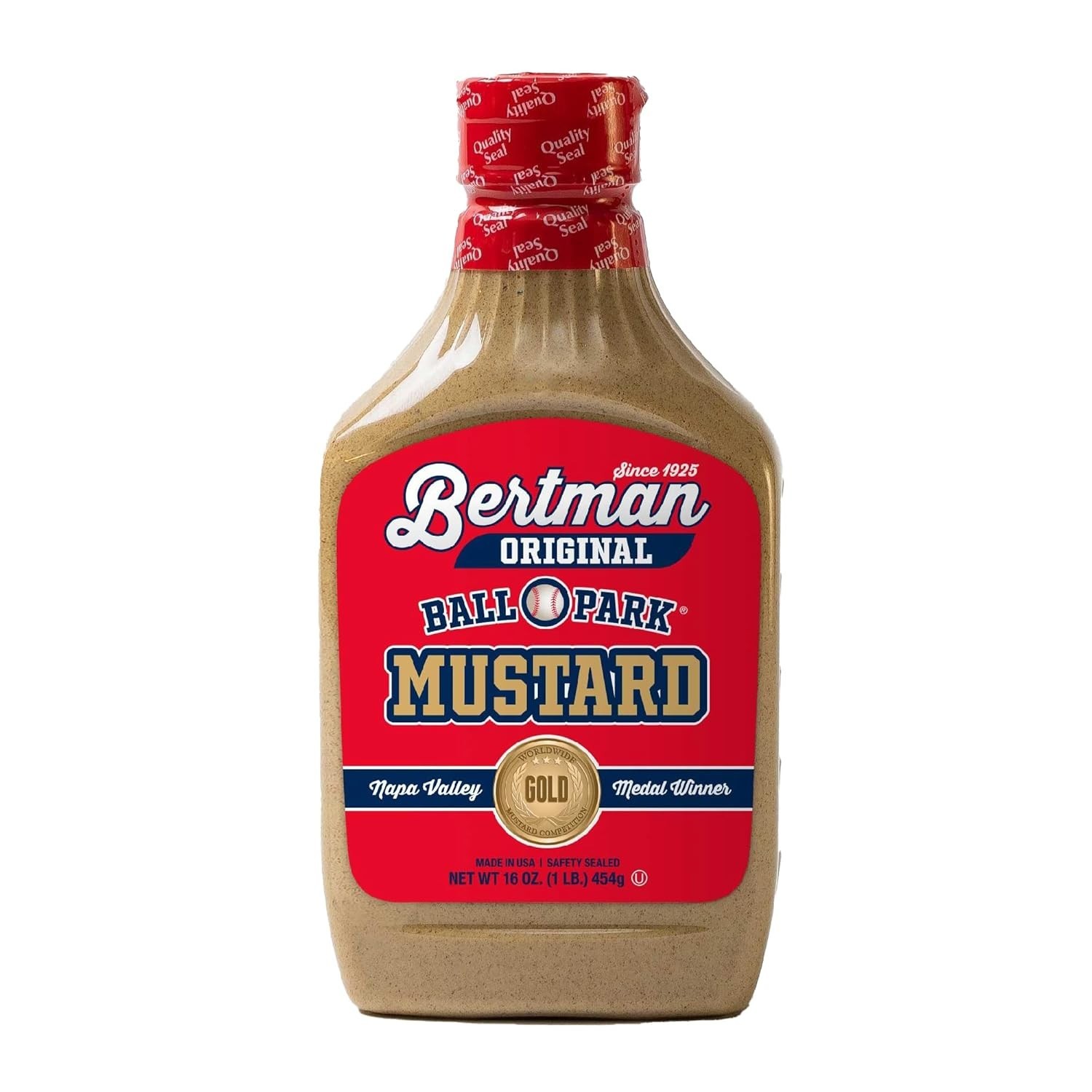 Bertman Original Ball Park Mustard Cleveland Classic Since 1925 Bertman Original Ball Park Mustard Cleveland Classic Since 1925