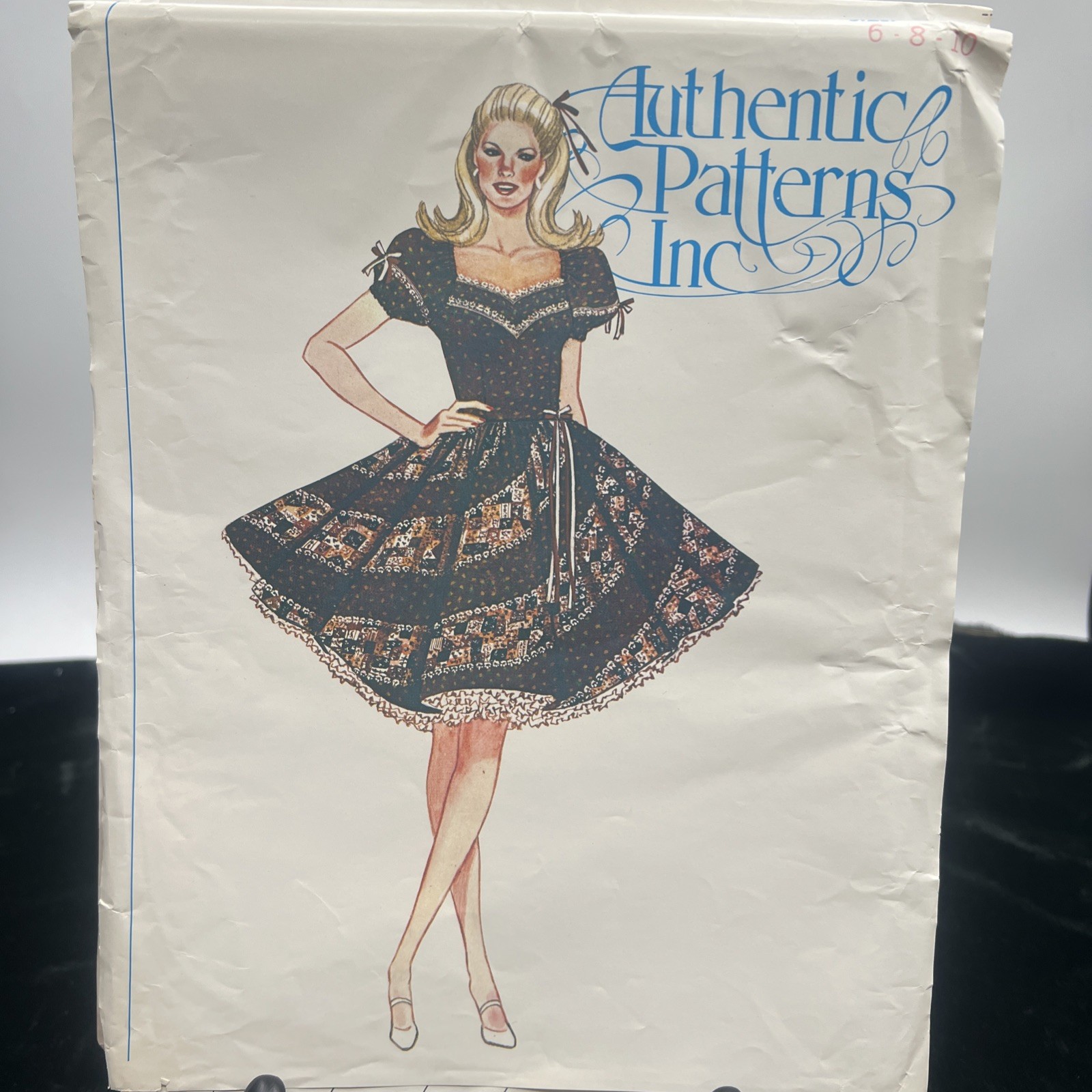Authentic Patterns Inc Vintage Sewing Patten # 320 Multi Sized 6-10 Uncut Authentic Patterns Inc Vintage Sewing Patten # 320 Multi Sized 6-10 Uncut