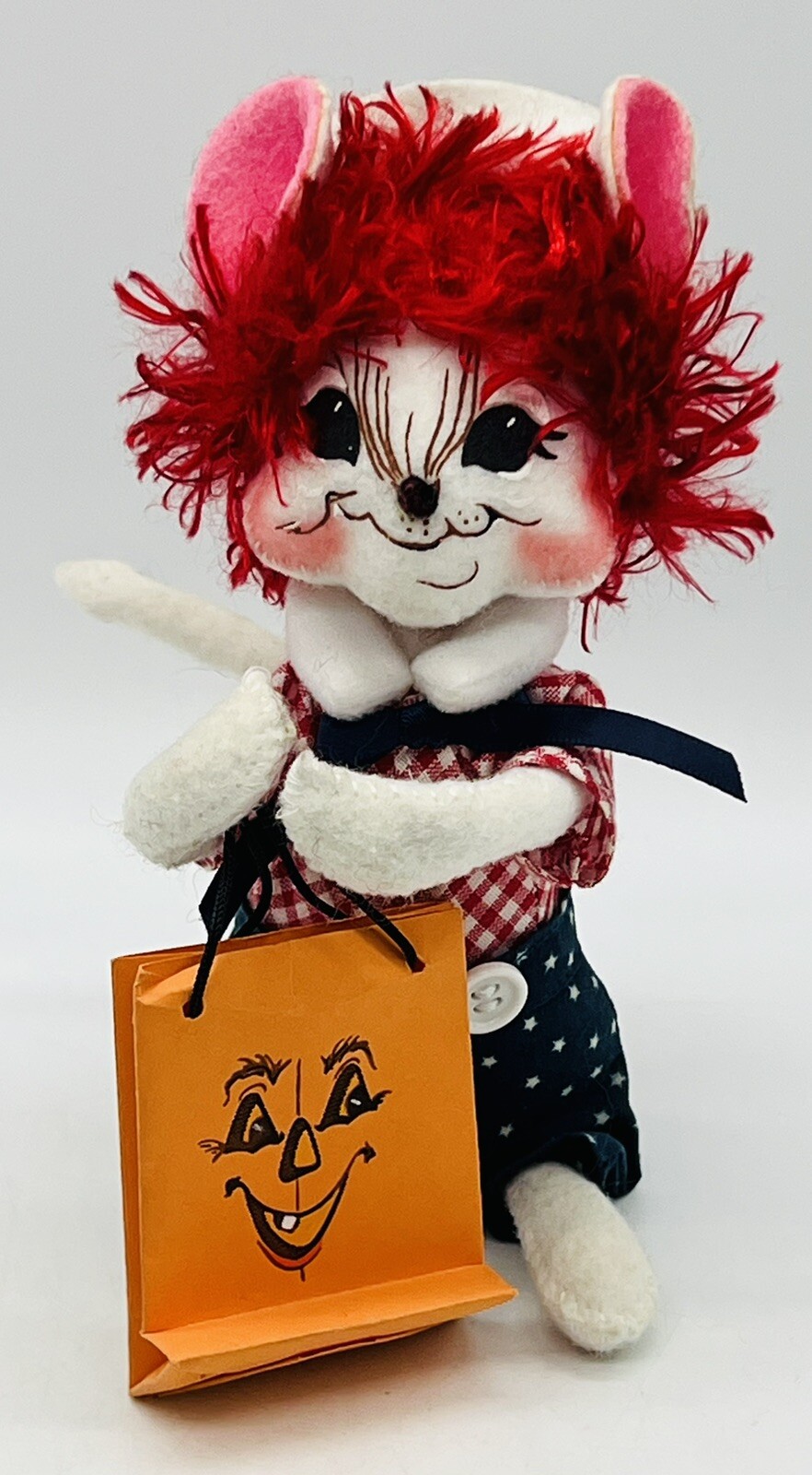 Annalee Raggedy Andy Mouse Halloween Trick Or Treat 2007 Closed Mouth 7 inch Annalee Raggedy Andy Mouse Halloween Trick Or Treat 2007 Closed Mouth 7 inch