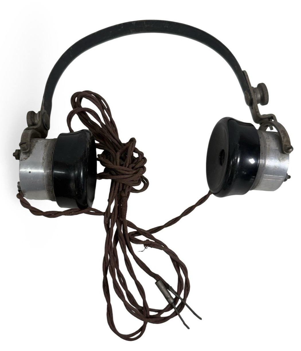 Vintage 1920s Sterling Radio Headphones