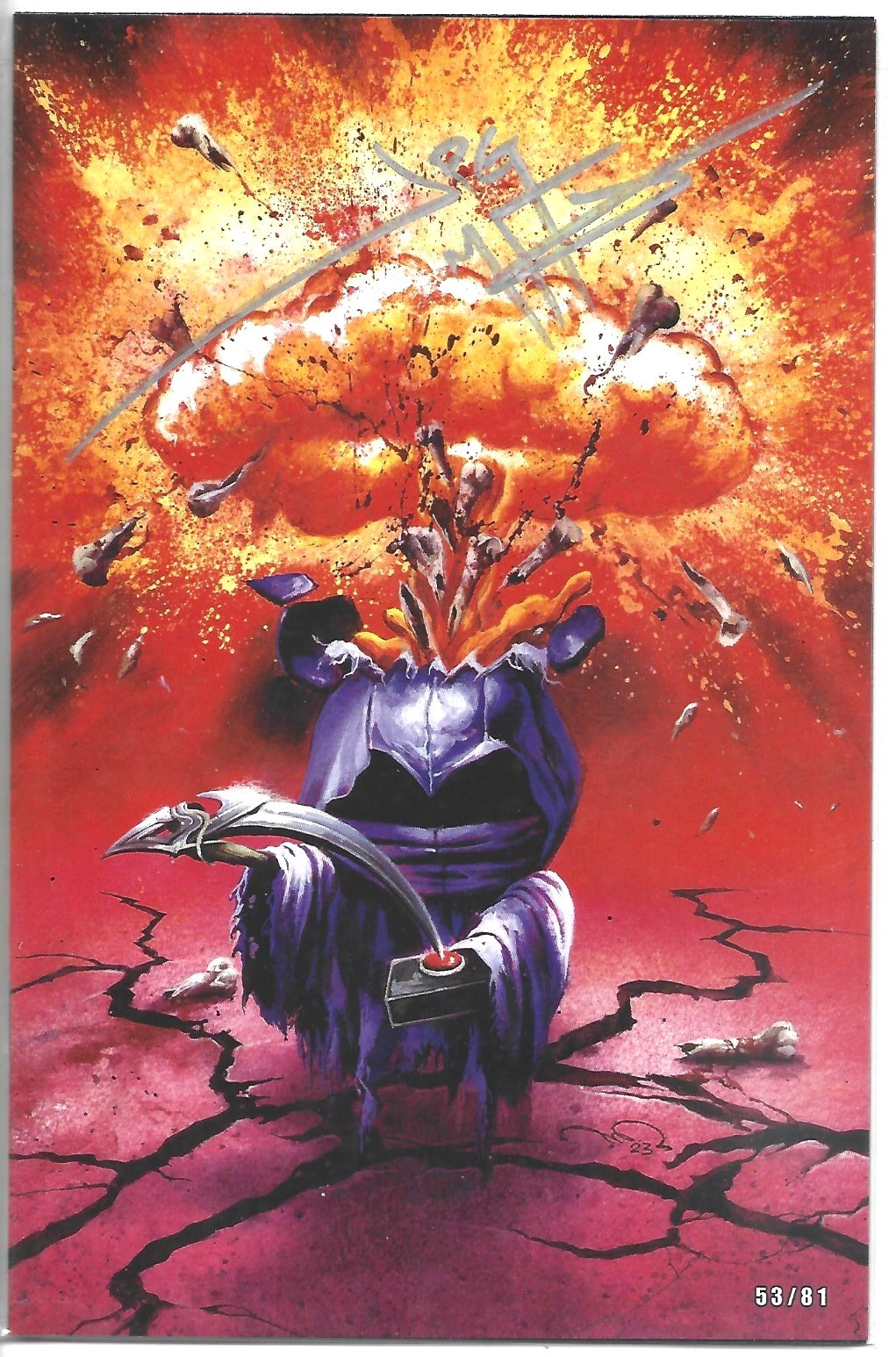 DREAM KILLAHS #1 NUMBERED 53/81 SIGNED JPG W/COA PARAS COMICS 2024 NEW UNREAD BB