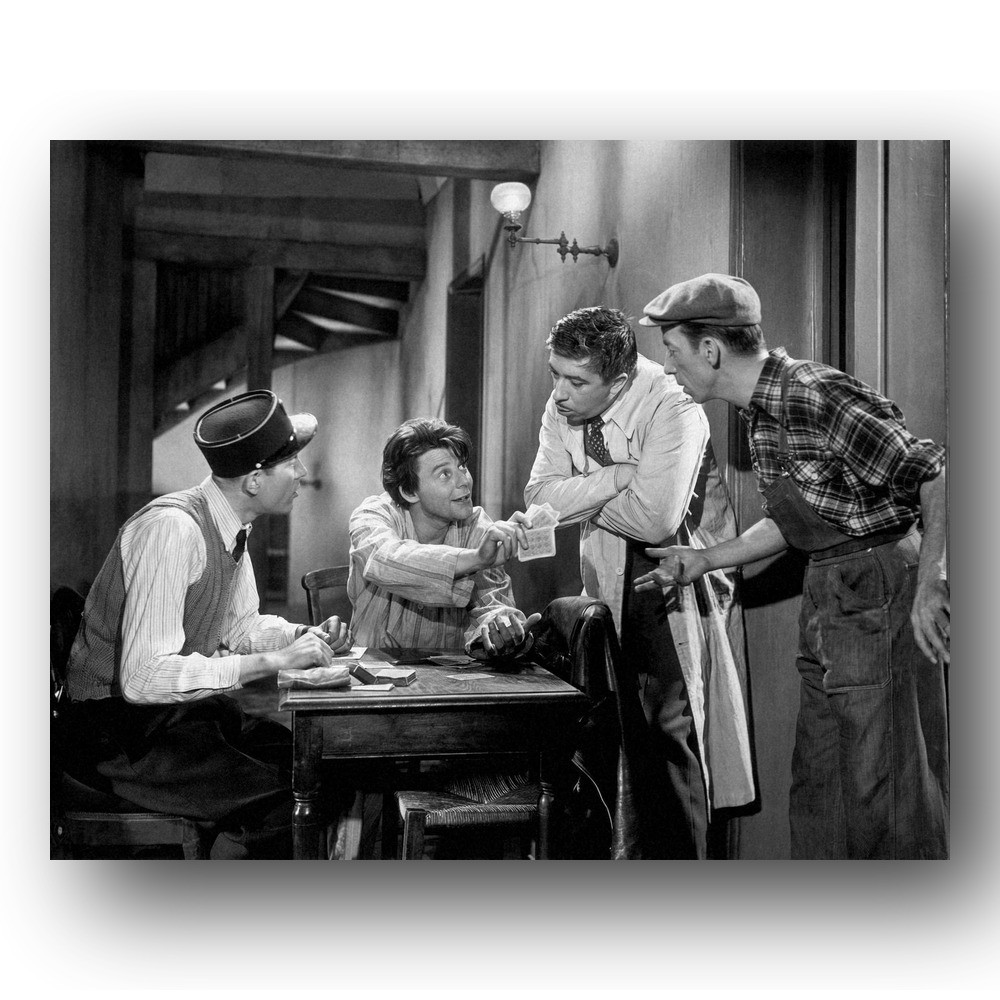 Raymond Bussieres Gerard Philipe Photo 8x10 Les Belles de Nuit 1952 Film Set Raymond Bussieres Gerard Philipe Photo 8x10 Les Belles de Nuit 1952 Film Set